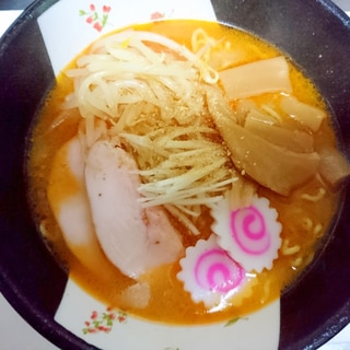 サラダチキン入り☆味噌ラーメン